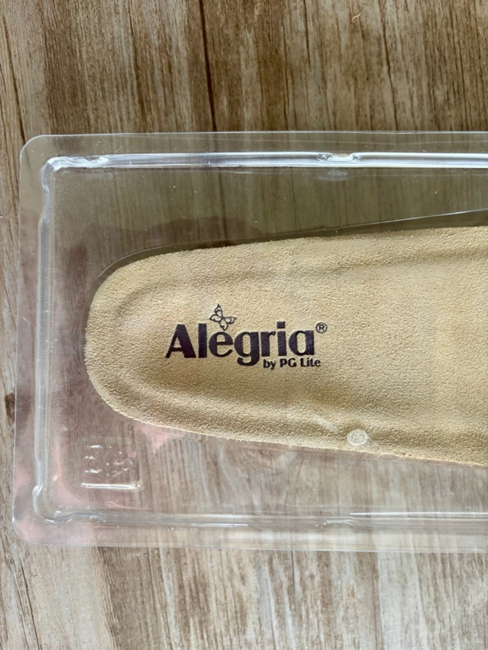 Alegria Insole Footbed Size 40 New In Pack #999 Natural